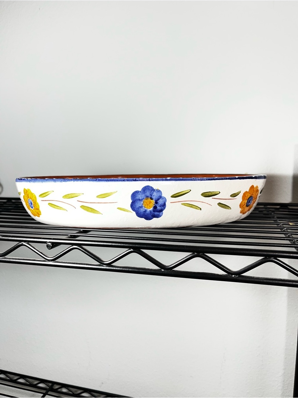 Furio Home "La Spezia" Hand Painted Oval Ceramic Baking Dish Serving Bowl Italy - Picture 2 of 15